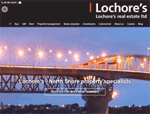 Tablet Screenshot of lochores.co.nz